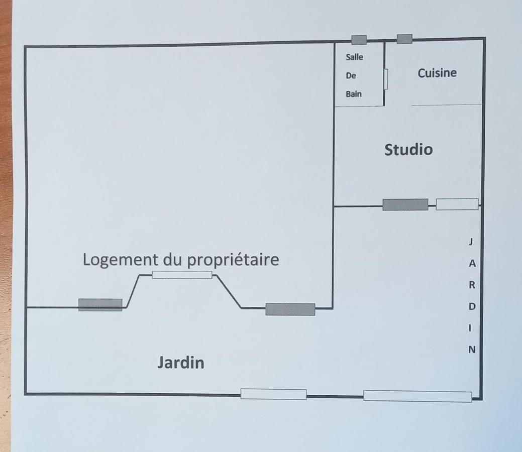 Studio, Cite La Gazelle ,Pas Jafar, Quartier Calme 10 Min De L'Aeroport Pres Du Technopark Kültér fotó